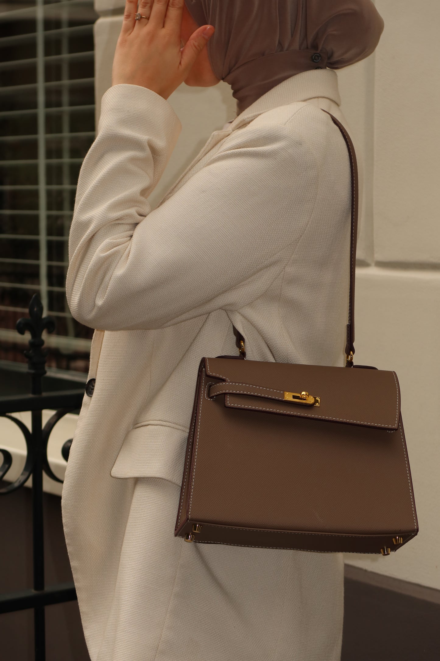 The Double City in Taupe